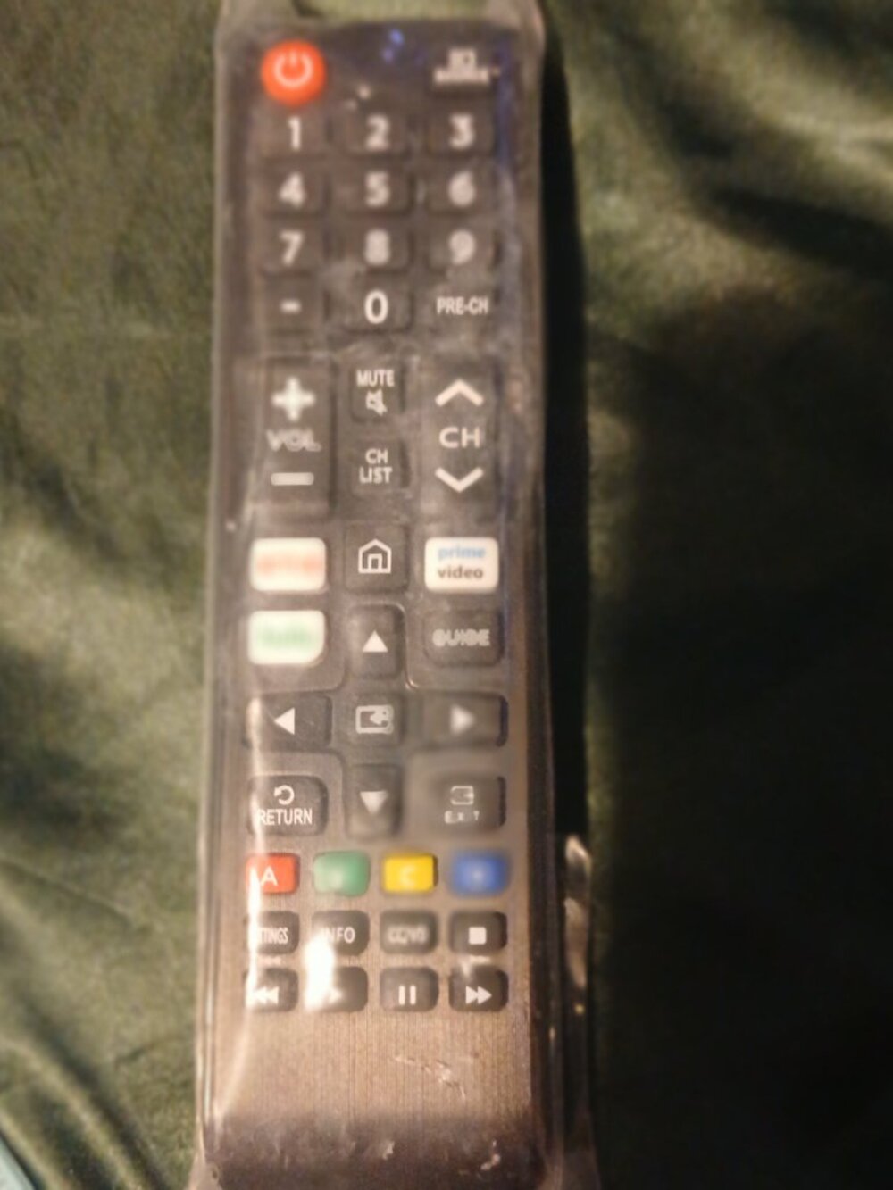 Samsung TV Replacement Remote New Netflix Prime Video Hulu Hotkeys
